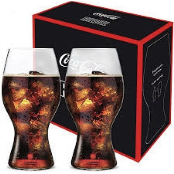 Coca Cola Other - RIEDEL CRYSTAL GLASSES COCA COLA COKE LTD …